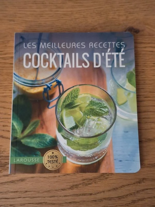 Livre Les meilleures recettes cocktails d’été – Larousse Cuisine